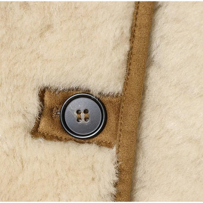 ? Fashion Double Sided Solid Jacket Women Lapel Collar Single Breasted Long Sleeve Coats 2025 Autumn New Lady Utility Outerwear