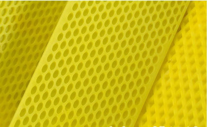 1 unidade de espátula de plástico temperado 370*190*5mm com furos, ferramenta manual de construção para argamassa de diatomáceas/fibrocimento