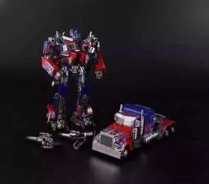 [EM ESTOQUE] WEIJIANG MPM04 OP Comandante Masterpiece Transformação Optimus Primal Action Figure Brinquedo Modelo de Filme MPM KO Deformação