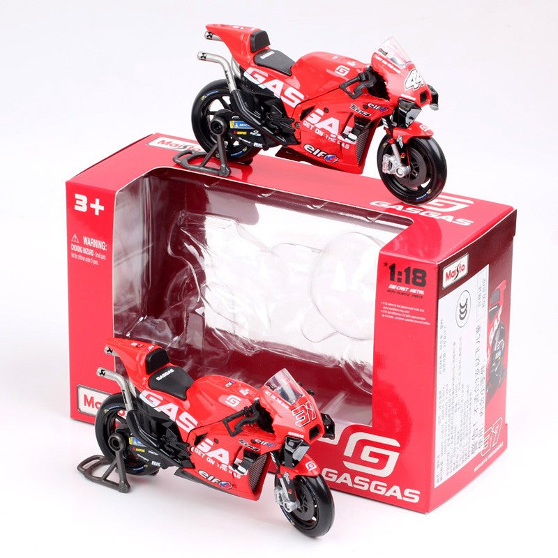 1/18 Maisto KTM RC16 Redbull Ducati GP21 GP22 GP23 GASGAS Honda RC213V Repsol Yamaha YZR-M1GP Moto Modelo de Corrida