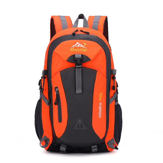 2025 Unisex sport travel backpack large-capacity nylon lightweight outdoor hiking backpack for men and women student schoolbag