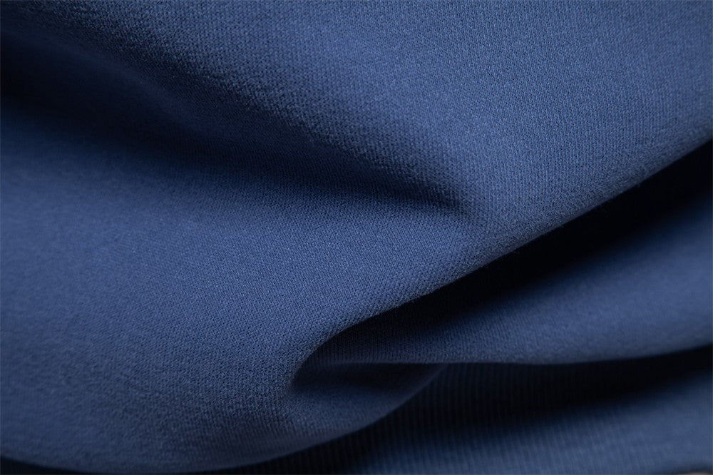 AIOPESON Men's Premium Cotton Sweatshirt Color Block Sweatshirt Long Sleeve Business Casual Social Sweatshirt