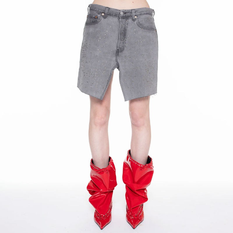 6.5 cm Heel Short Boots Pointed Fashionable Buckle Fashion Versatile Cool Women Boots Women Shoes  Ladies Shoes Botas De Mujer