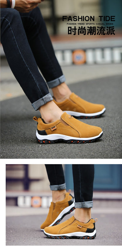 Men's Fashionable Casual Sports Shoes, Outdoor Walking and Hiking Shoes, Loafers, Comfortable Shoes, Lightweight, Plus Size38-50