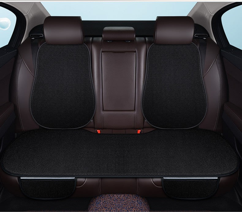 1pc Seat Cushion Protector Pad  Ice Silk Seat Cushion Pad Breathable Four Seasons Automobiles Covers For Most Car Universally