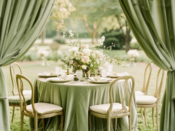 1 PC Luxury Velvet Rectangular Tablecloth Soft And Durable, Elegant Table Setting, Wedding Party, Christmas, Themed Party