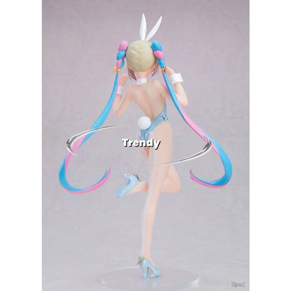 ?Em estoque?GSC PUP NEEDY GIRL OVERDOSE OMGKawaii Angel Bunny Girl com Meia Arrastão Tamanho G Figura Modelo Brinquedo