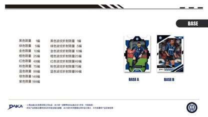 Cartas Colecionáveis Daka 2024-2025 Melhores Jogadores Manchester City Juventus AC Milan Internazionale Milano Estrela do Futebol Caixa de Presente Oficial
