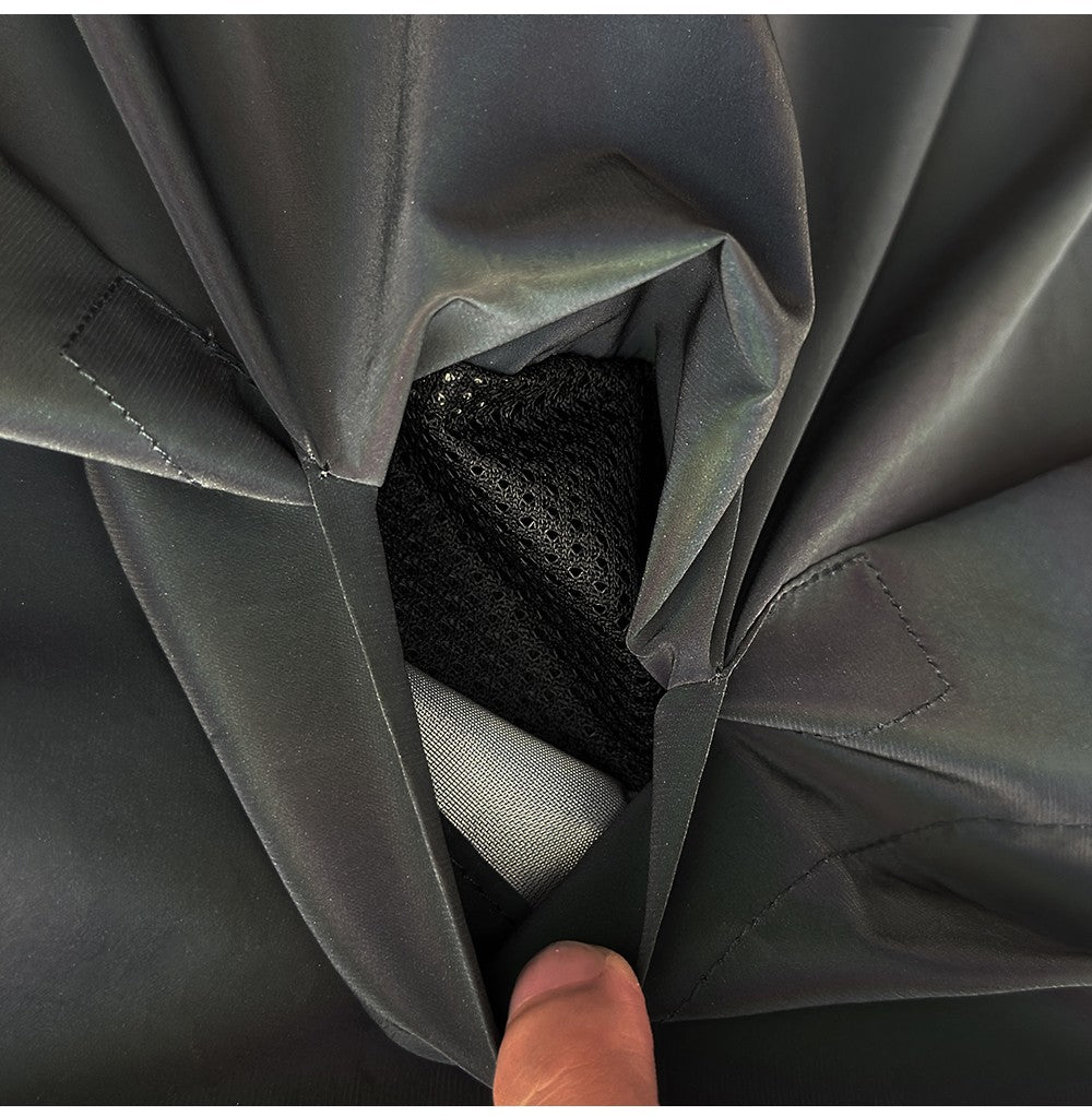 WOSAWE Bicycle Jacket Men Spring Summer Full Reflective Windbreaker Women Water Resistant MTB Road Bike Wear Cycling Long Jersey