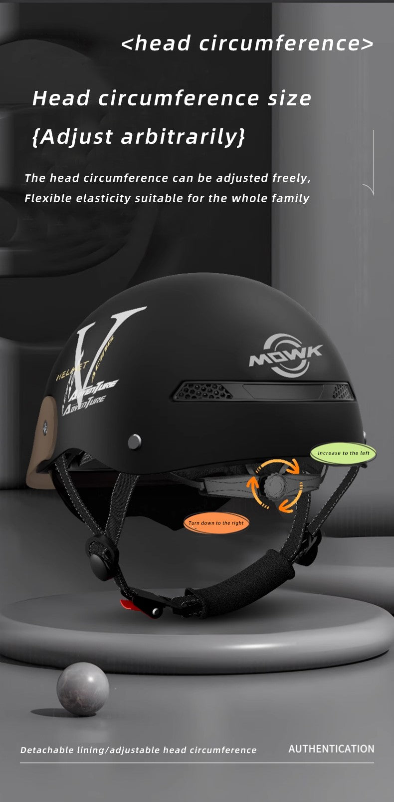 MOWK Capacete de Motocicleta Vintage Meio Capacete de Verão Respirável para Homens e Mulheres Scooter Elétrica a Jato Capacete Aberto Capacete de Segurança Refletivo