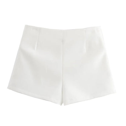 MUJER 2025 Pink White Mini Skirt Woman Fashion Bow Skort For Women Summer Slit S