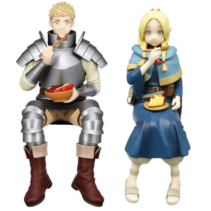 Delicious In The Dungeon Marcille Donato Estátua de Anime Girl Dungeon Food Leo Stouten Action Figure Modelo Boneca Sentada Brinquedo de Presente
