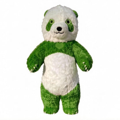 Giant inflatable cartoon doll costume, polar bear inflatable costume, funny street mascot, Halloween party, commercial role-play