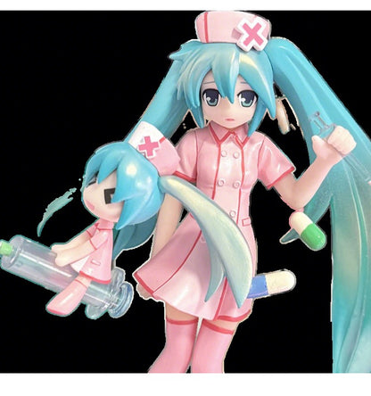 Virtual anchor Kasane Teto, doctor role-playing costume set, pink nurse uniform, Halloween party, virtual singer costume