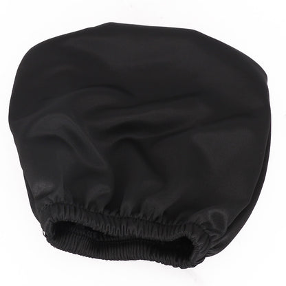1Pcs Black Premium Cloth Headrest Cover For Car, Truck, SUV, Auto Universal Fit Interior Decorative Parts