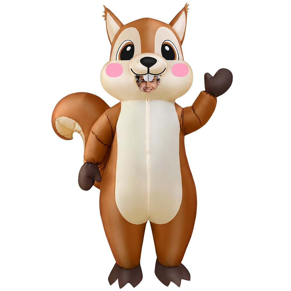 New Riding Animal Inflatable Costume Anime Suits Dress Mascot Purim Halloween Christmas Party Cosplay Costumes for Adult
