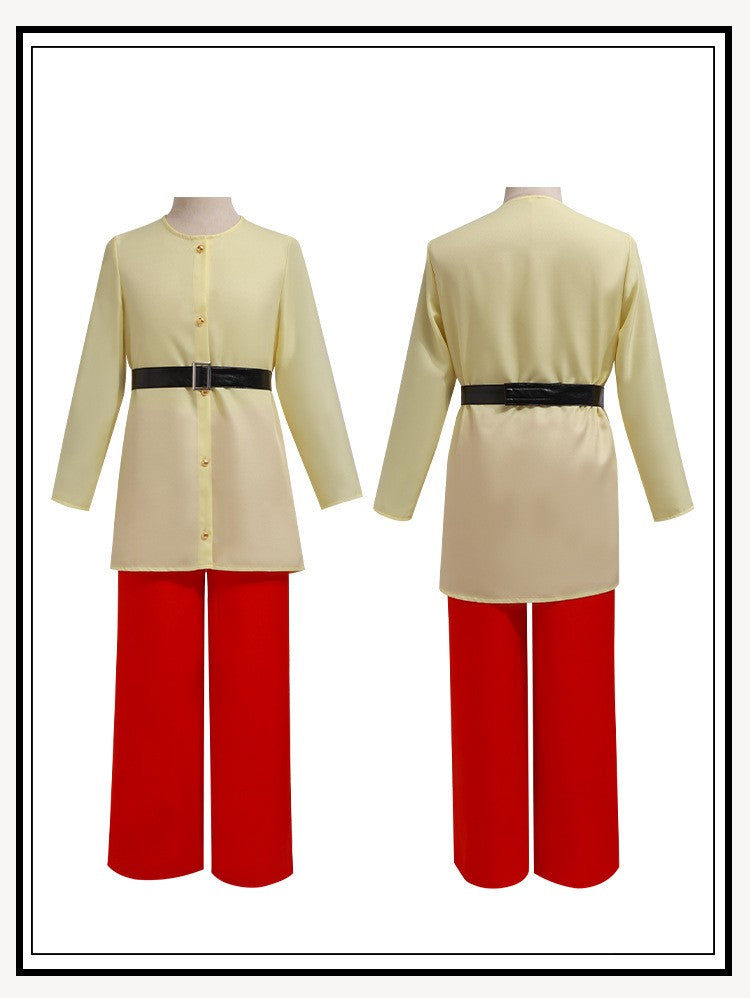 Anime Seven Dwarfs Cosplay Costumes Snow White Cosplay Colorful Suits Shirt Pants Hat Dwarfs Halloween Cos Unisex