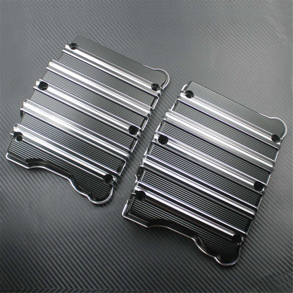 Tampa de Válvulas Forjada para Motocicleta, Tampa Superior do Balancim, Tampa Superior da Transmissão, Tampas de Embreagem para Cabos de Transmissão para Harley Touring Dyna