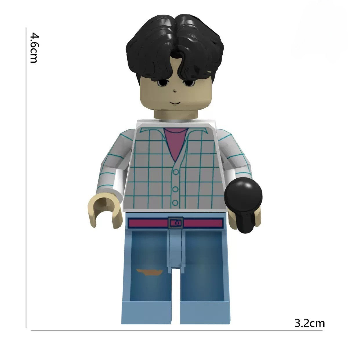 Novo brinquedo de boneca Kpop Demon Hunters Boy Band Girl Group Boneco de ação modelo de montagem Banda Combinada Boneca DIY Brinquedo de festa infantil