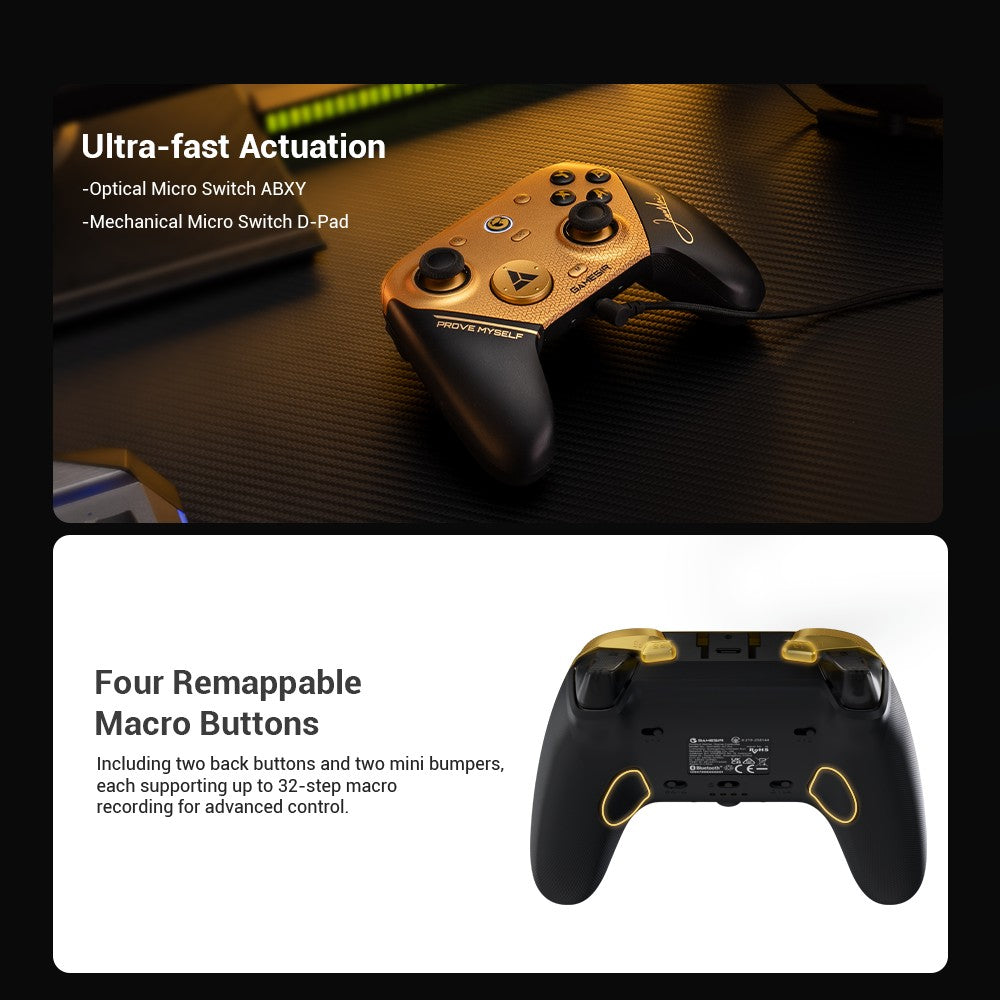 GameSir G7 Pro 8K Champion Edition Hall Effect Switch Controller for Nintendo Switch 2, Android, iOS, PC, Steam, 8000Hz Gamepad