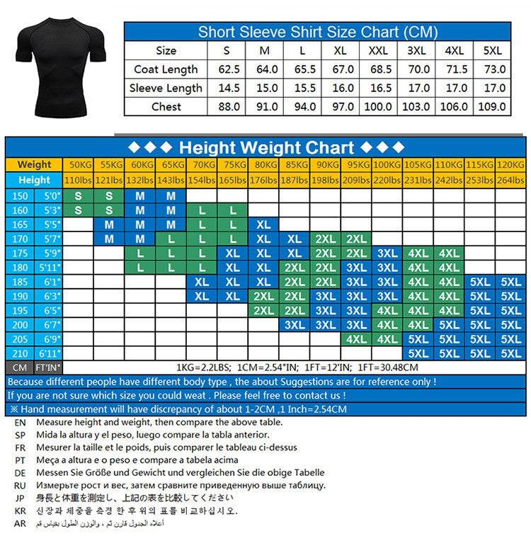 Men's Running Compression Tshirts Quick Dry Soccer Jersey Fitness Tight Sportswear Gym Sport Short Sleeve Shirt Breathable
