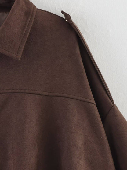 TFMLN Autumn Women Fashion Bomber Jackets Casual Soft Lantern Long Sleeve Oversized Coat  Female Short Zipper Outwear ?