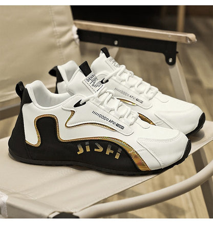 Tênis de verão masculino de malha, sapatênis vulcanizado casual de cano baixo, tênis esportivo masculino macio e confortável para corrida, calçado masculino