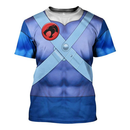 Anime Thundercats Lion-O Cosplay Costumes 3D Printed t shirts Men Women Short Sleeve Tees Oversized Streetwear Tops Man Clothing