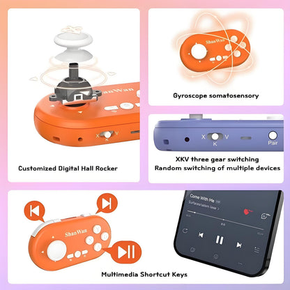 ShanWan Q36 Pro Mini Game Controller Handheld Game Console Portable Pocket Controller for Nintendo Switch Controller PS3/PS4/PC