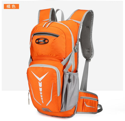 Outdoor mountaineering and cycling travel backpack, multifunctional waterproof nylon bag, suitable for men and women