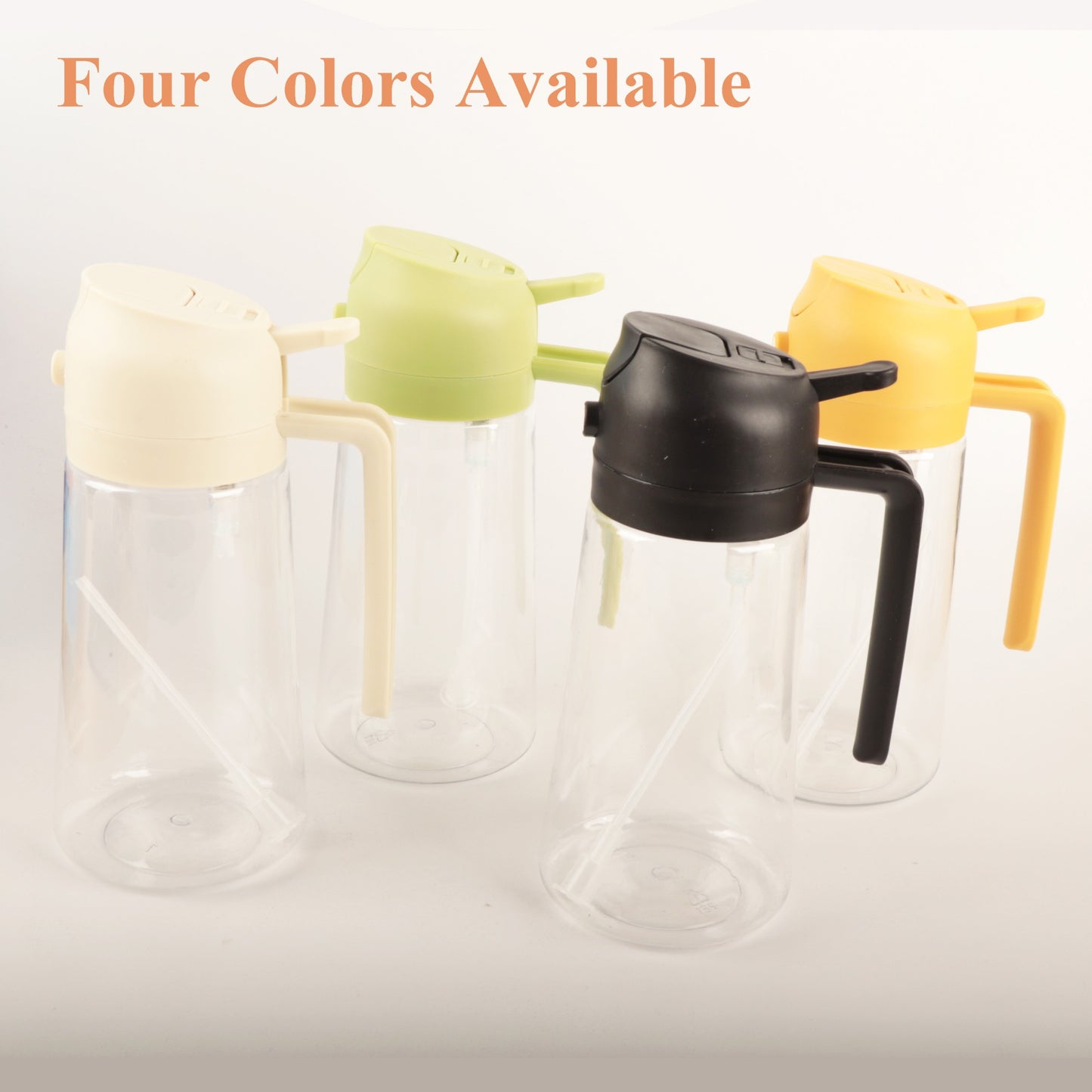 Garrafa Dispensadora de Óleo de 470ml para Cozinha, Dispensador de Azeite 2 em 1 e Pulverizador de Óleo, Garrafa Pulverizadora de Azeite para Cozinhar
