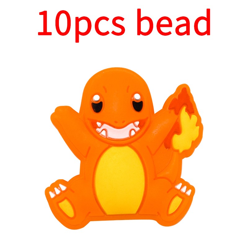 10pcs Mickey Minnie Silicone Pacifier Clips Food Grade Teethers For Baby DIY Baby Soother Nursing Pacifier Chain Accessories