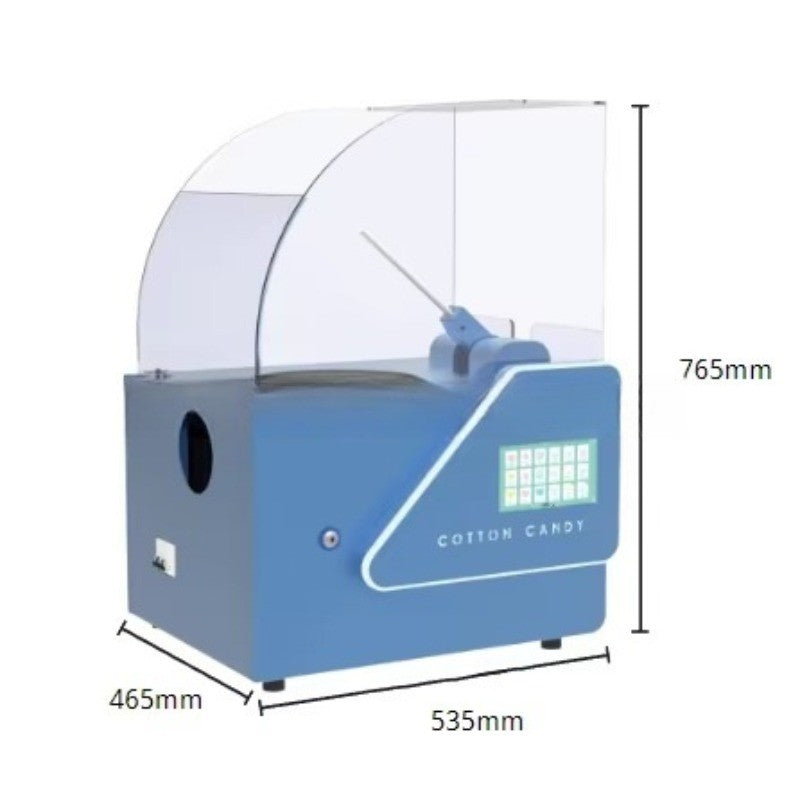 Small Professional Dessert Shops Commercial Portable Mini Tabletop Automatic Cotton Candy Machine