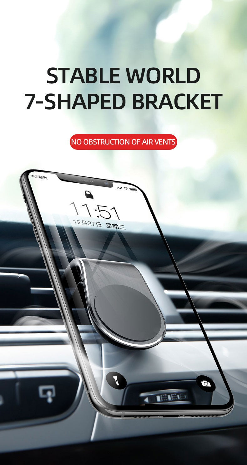 Magnetic Car Phone Holder Air Vent Mobile Phone 360 Rotation Mount For IPhone Samsung In Car GPS Smartphone Phone Holder