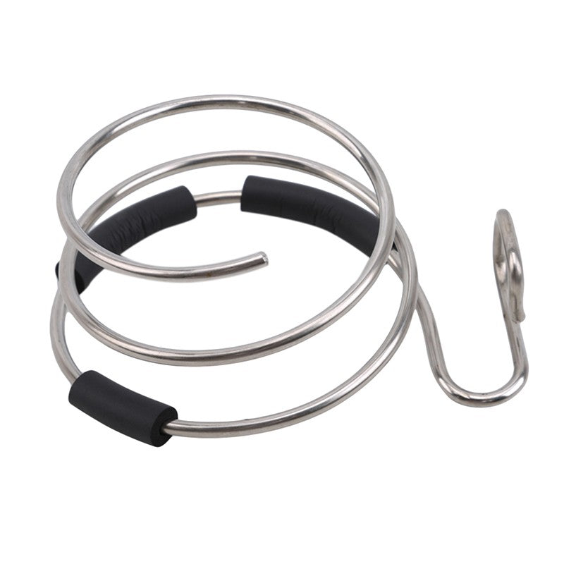 Suporte de Secador de Cabelo Organizador Soprador Adesivo Montado na Parede Sem Pregos Sem Furos Aço Inoxidável Espiral Suporte Armazenamento Para Banheiro
