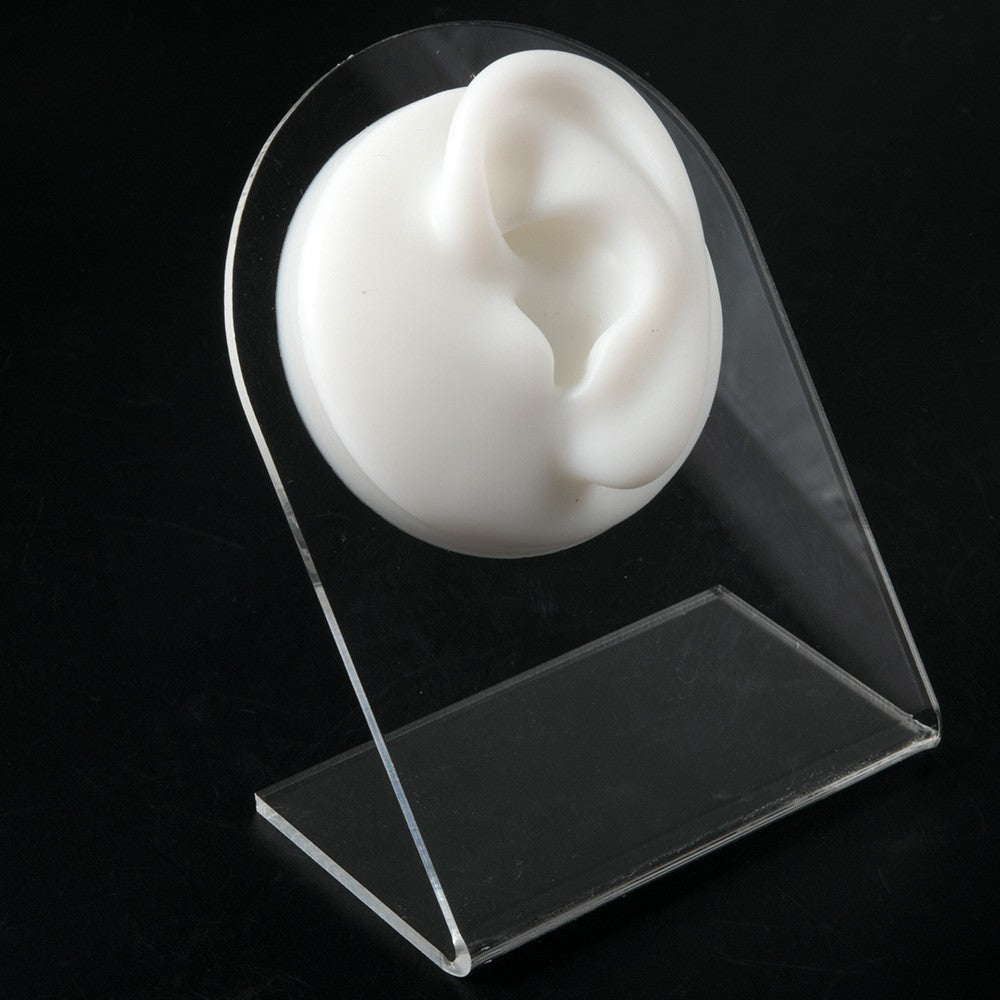 1PC Soft Silicone Simulation 1:1 Ear Nose Navel Nipple Model Practice Piercings Tools Jewelry Display Teaching Tool Accessories
