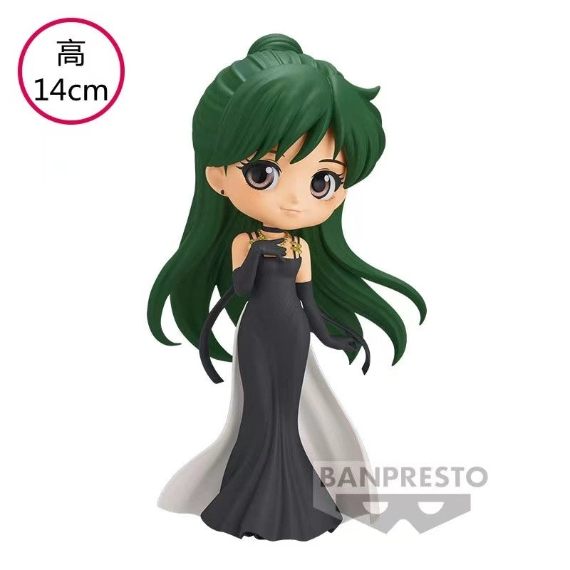 Em Estoque Original Qposket Chibiusa Sailor Moon Tsukino Usagi Kino Makoto PVC Miku Q Posket Brinquedos Fofos Anime Bonecos de Ação Presente