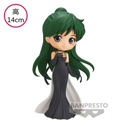 Em Estoque Original Qposket Chibiusa Sailor Moon Tsukino Usagi Kino Makoto PVC Miku Q Posket Brinquedos Fofos Anime Bonecos de Ação Presente