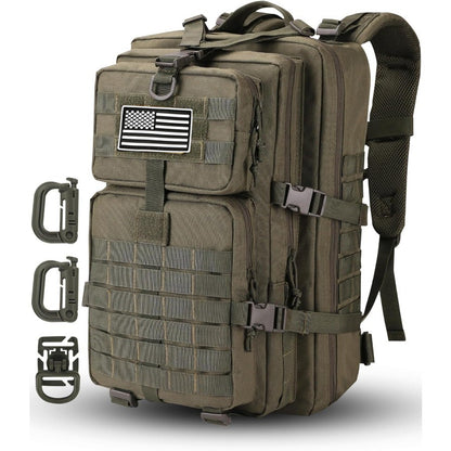 50L/30L Backpack  Military Assault Pack For Men, 3 Day Bug Out Bag Molle DaypackFor Camping Outdoor Sport Rucksack Backpacks