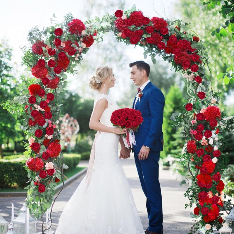 1~20pcs Artificial rose decoration Red rose Realistic artificial flowers Fake flowers Wedding dining table home decoration