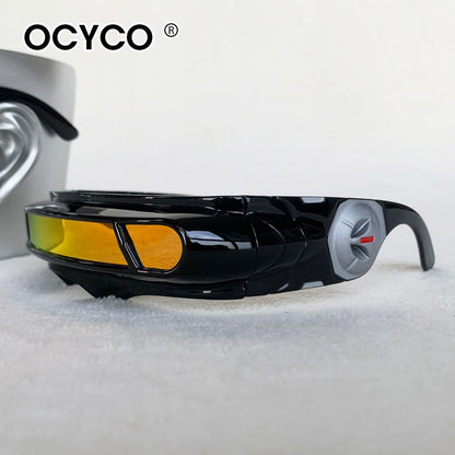 X-man Polarized Sunglasses for Men Women Memory Material Shield Eyewear Outdoor Sports Goggle Cycling Glasses