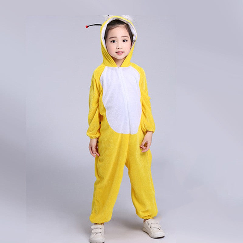 Chinese Zodiac Performance Costumes Children Animal Performance Costumes for Children Day Kindergarten Tiger Rabbit Monkey Dog