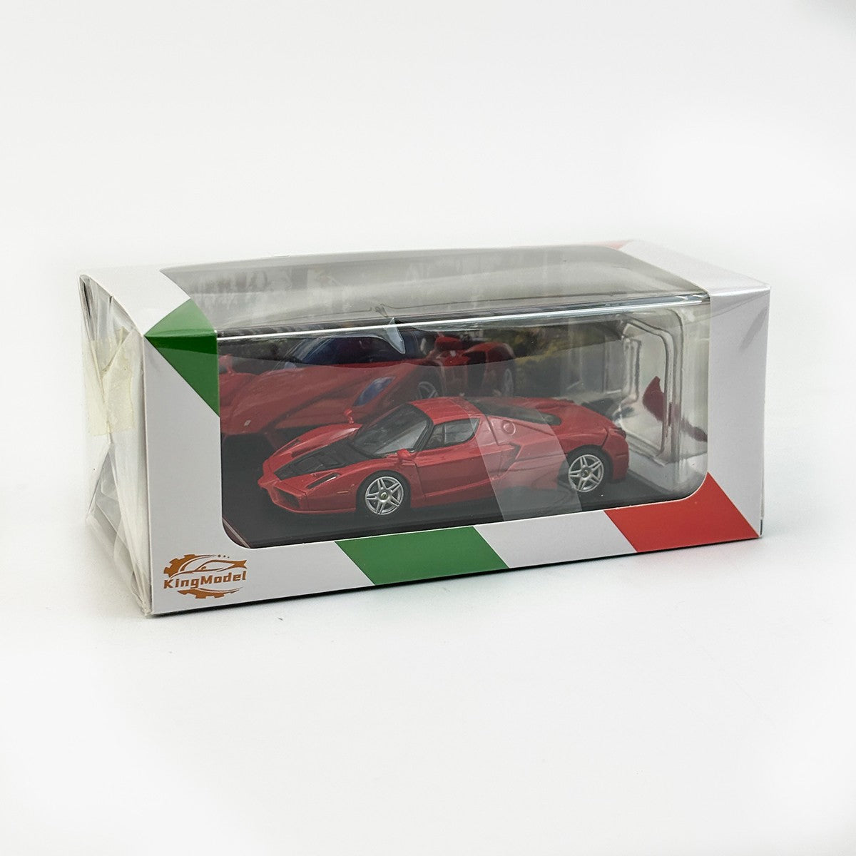 Rei Modelo 1:64 Edição Enzo Figura Simulação Liga Abre-Tampa Miniatura Die-Cast Carro Modelo Personalizado Brinquedos Presente Ornamento Colecionável