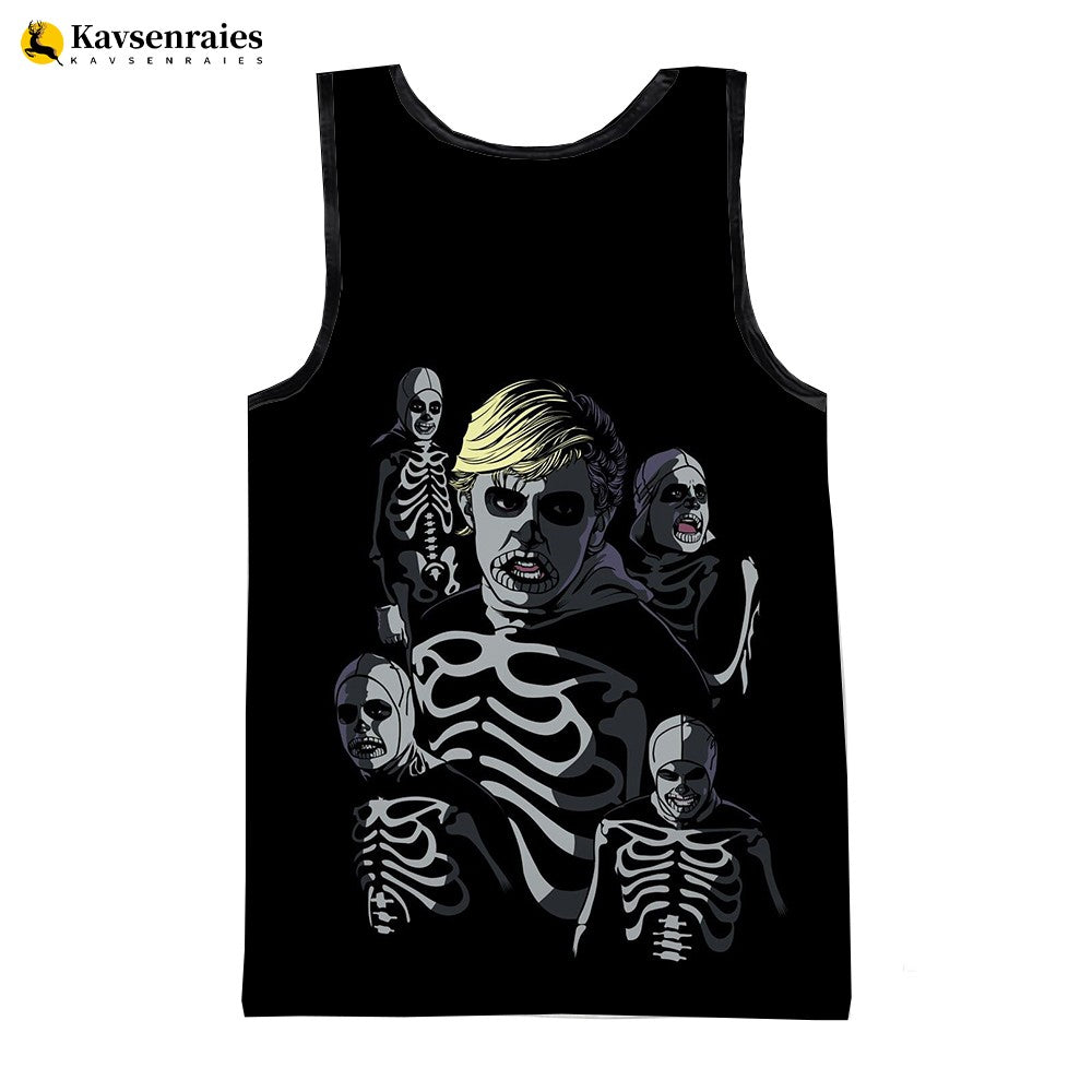 Cobra Kai 3D Print Tank Tops Men Women Summer Fashion Casual Sleeveless Shirts Hip Hop Streetwear Oversized Tops Men's Clothing