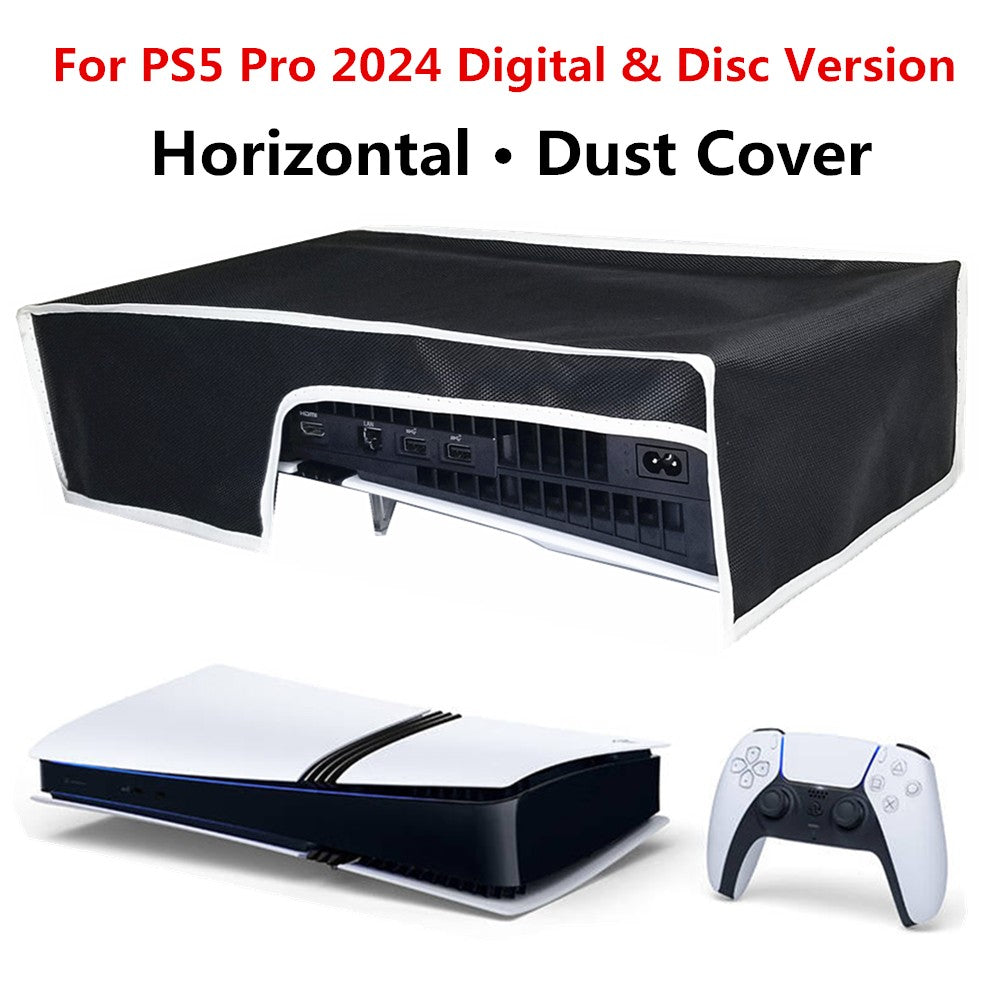 Anti-Scratch Dustproof Cover For PS5 Pro Horizontal Dust Cloth Protective Cover Console Gaming Accessories