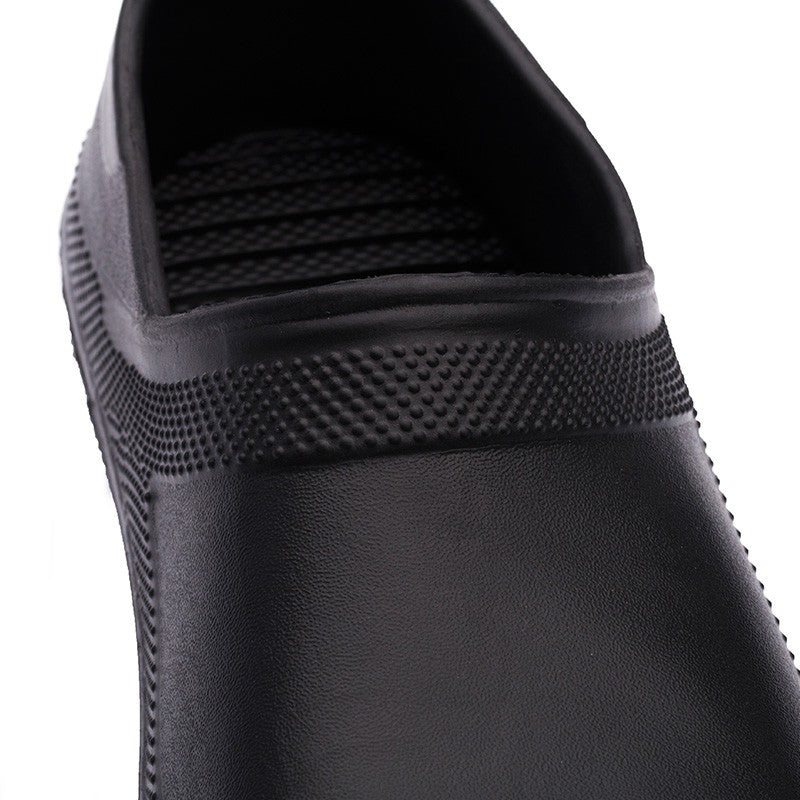 High Quality Chef Shoes Non-slip Waterproof Oil-Proof Kitchen Cook Flat Working Shoes Hotel Restaurant Clogs Men Slippers Flat