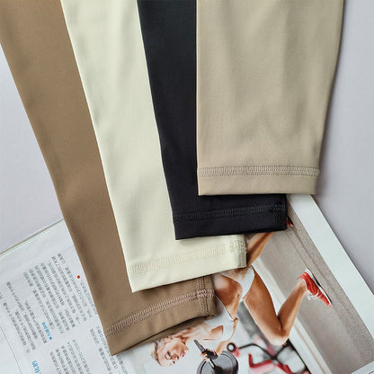 Women's High Waist Yoga Pants, Booty Lifting Workout Leggings with Naked Feel, Quick Dry Fitness Tights for Gym & Running