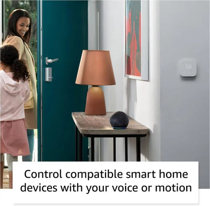 Alaxe Mini Alto-falante Bluetooth Echo Dot 5ª Geração Exterior Sem Fio Bluetooth Mini Alto-falante RGB Subwoofer Esférico para Casa