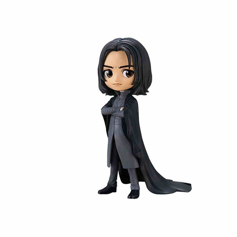 14cm Original Bandai Q Posket Harry Potter Series Versão Personagem Draco Malfoy Hermione Action Figure Anime Colecionável Bonecas Infantis