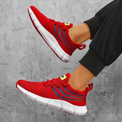 Tênis Esportivo Masculino Casual Leve Respirável Antiderrapante Calçados para Corrida e Caminhada ao Ar Livre Tênis Esportivo para Jogging
